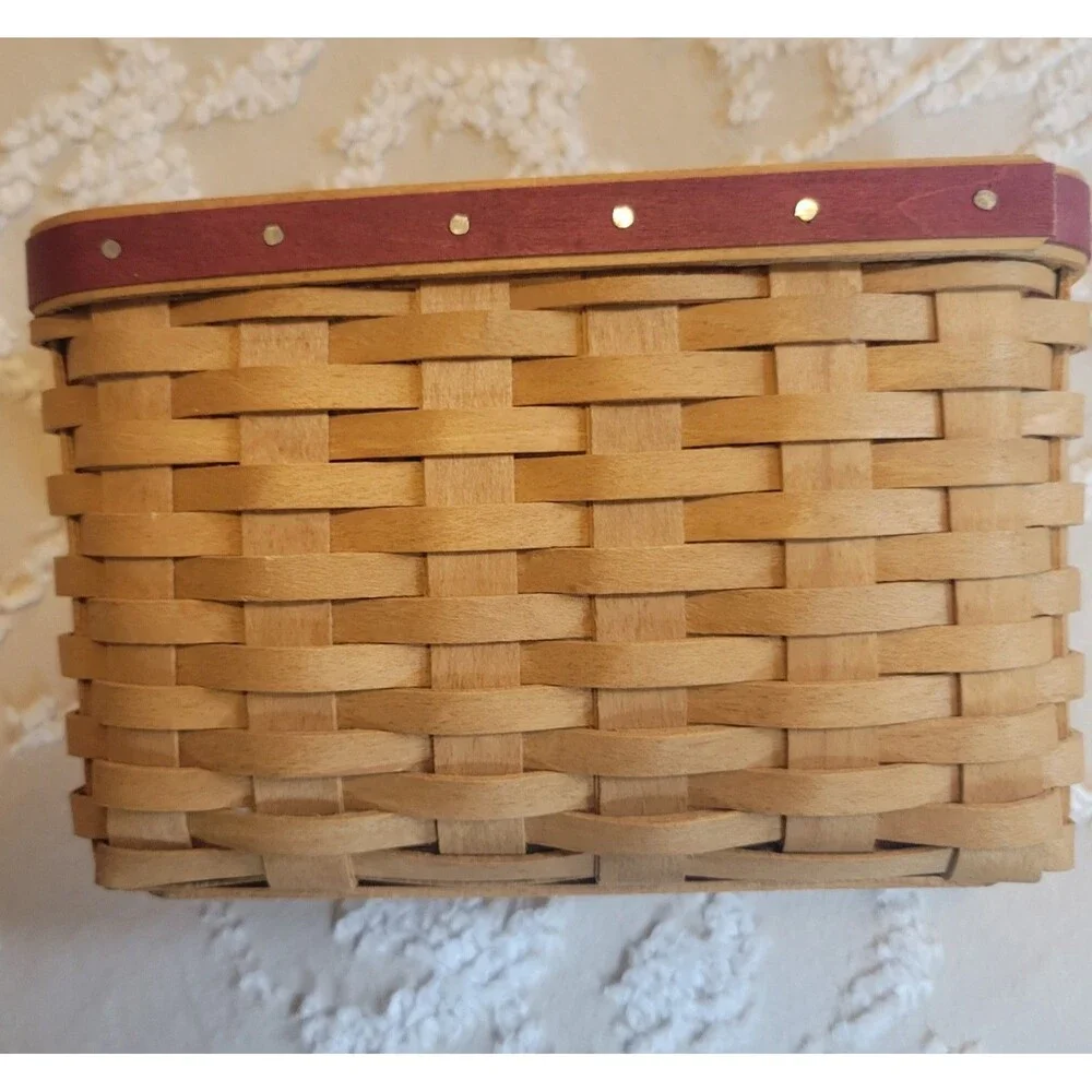 Longaberger 2004 Hostess Appreciation Basket Lid Protector Tie-on New